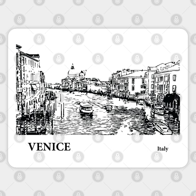 Venice Italy Magnet by Lakeric